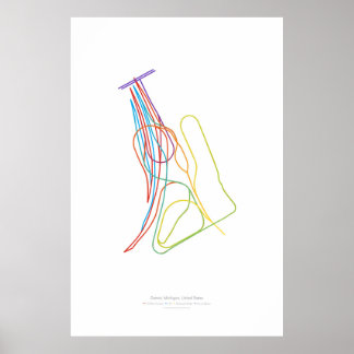 Interchange Choreography: Detroit, MI, US Poster