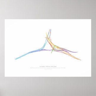 Interchange Choreography: Los Angeles, CA, US Poster