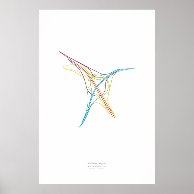 Interchange Choreography: Machelen, Belgium Poster (Front)