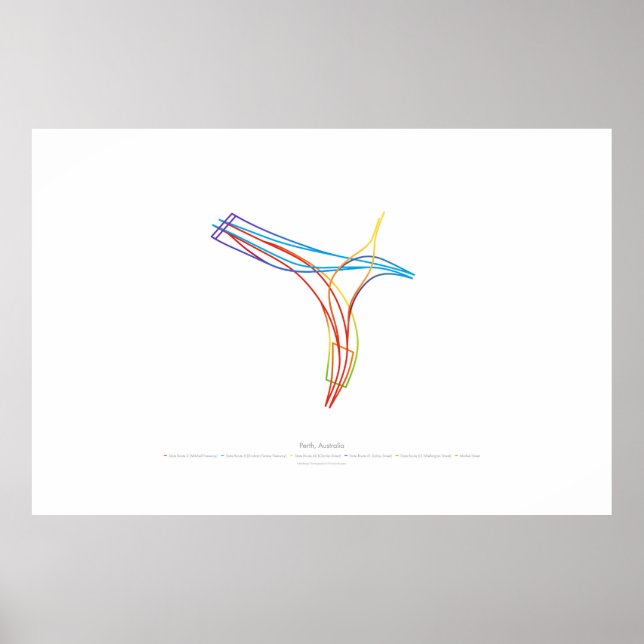 Interchange Choreography: Perth, Australia 1 v2 Poster (Front)