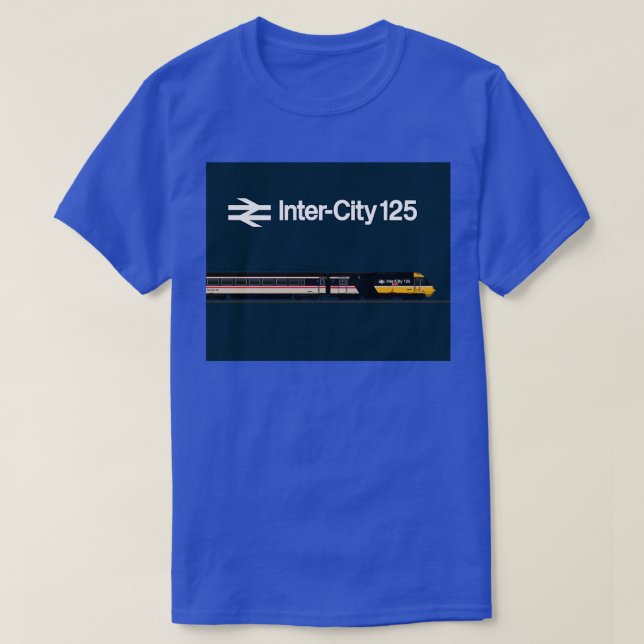 Intercity 125 locomotive weathered T-Shirt (Design Front)