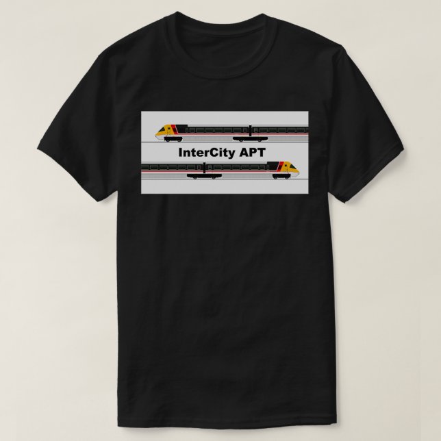 INTERCITY APT TRAIN T-Shirt (Design Front)