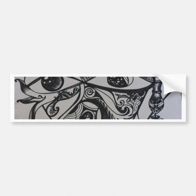 Interconnected Bumper Sticker (Front)