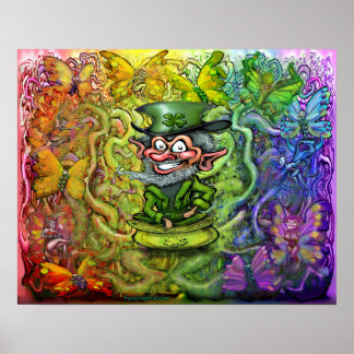 Interconnected St. Patrick's Rainbow Magic Poster