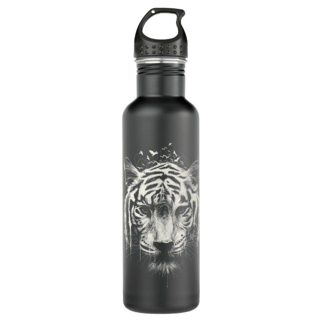 Interconnected  stainless steel water bottle (Front)