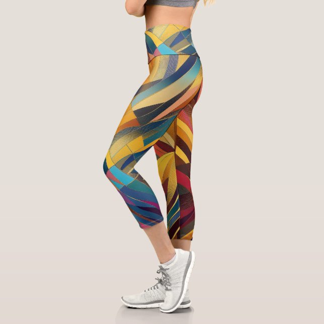 Interconnecting Capri Leggings (Left)