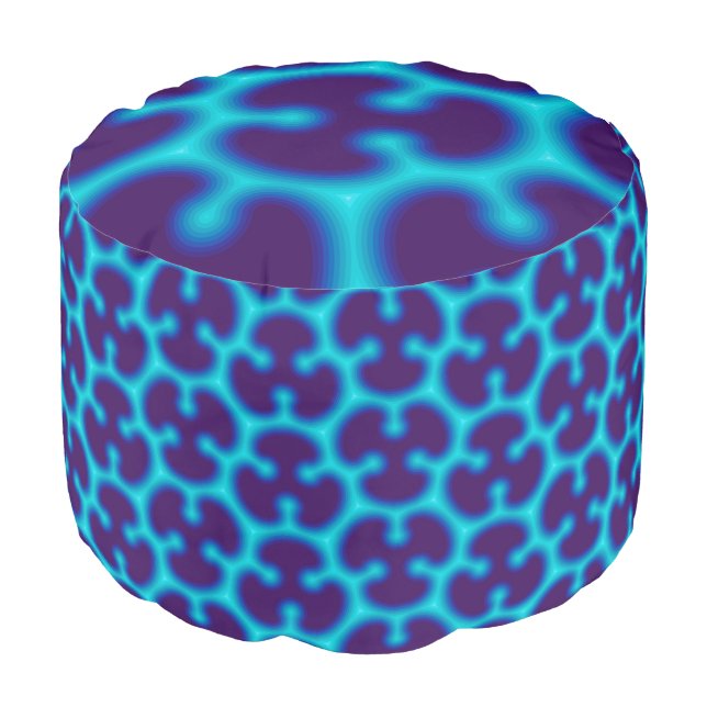 Interdepend-dance - Beanbag Pouf by Vibrata (Angled Front)