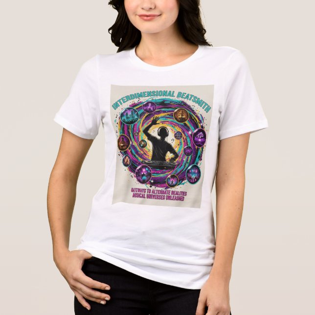 Interdimensional Portal DJ Tee (Front)