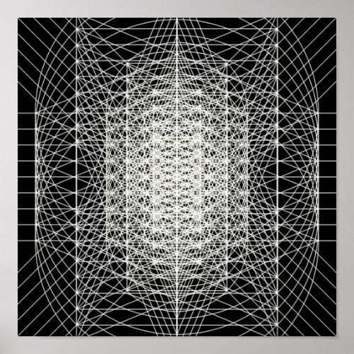 Interdimensional Sacred Geometry The Wormhole Poster