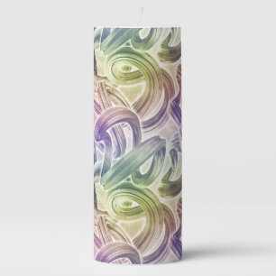 interdimensional twist : pillar candle