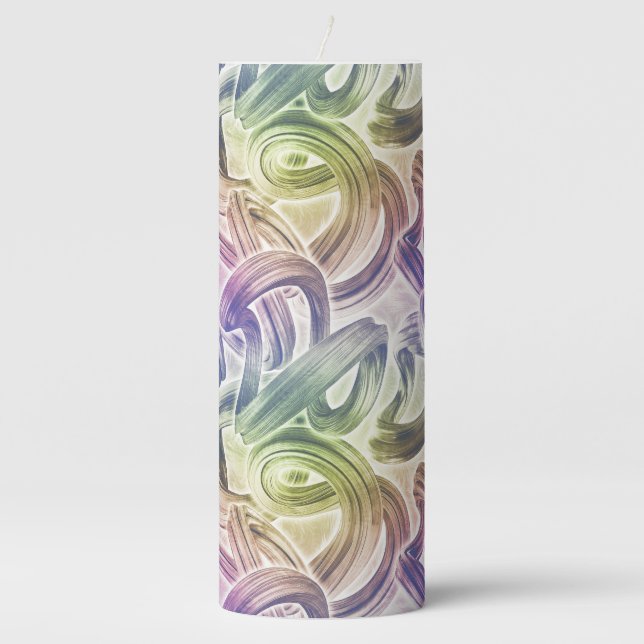 interdimensional twist : pillar candle (Front)