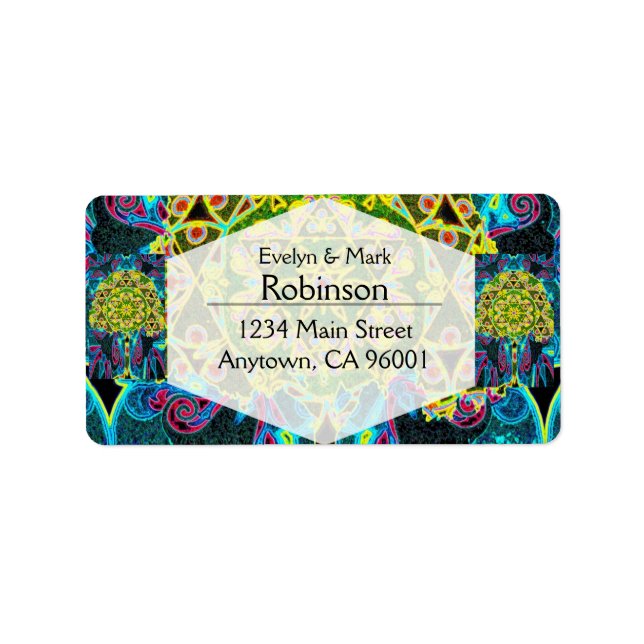 Interesting looking tree of life label (Front)