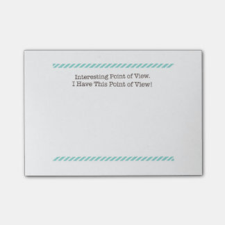 Interesting Point of View Post It Notes