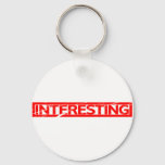Interesting Stamp Keychain
