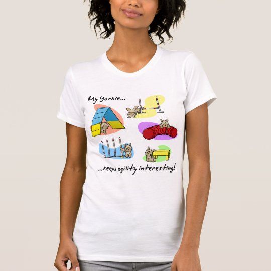 Interesting Yorkie Agility T-Shirt