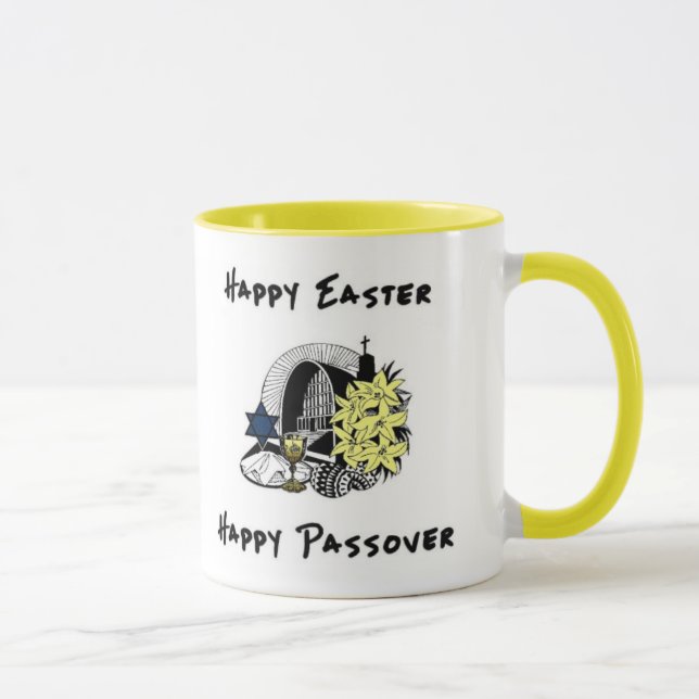 Interfaith Easter and Passover Mug (Right)