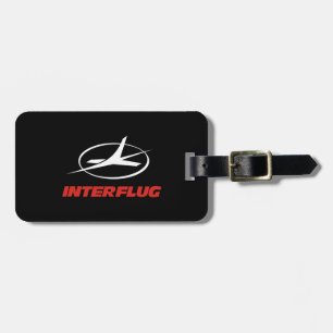 Interflug airlines luggage tag
