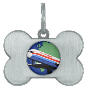 INTERFLUG - National Airline of DDR, East Germany Pet ID Tag