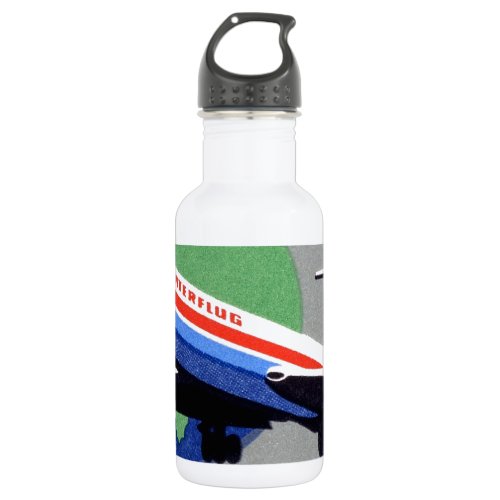 INTERFLUG _ National Airline of DDR East Germany Water Bottle