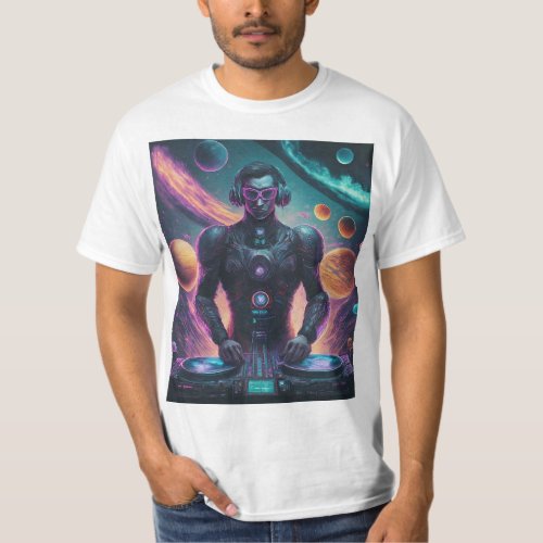 Intergalactic DJ Journey T_Shirt