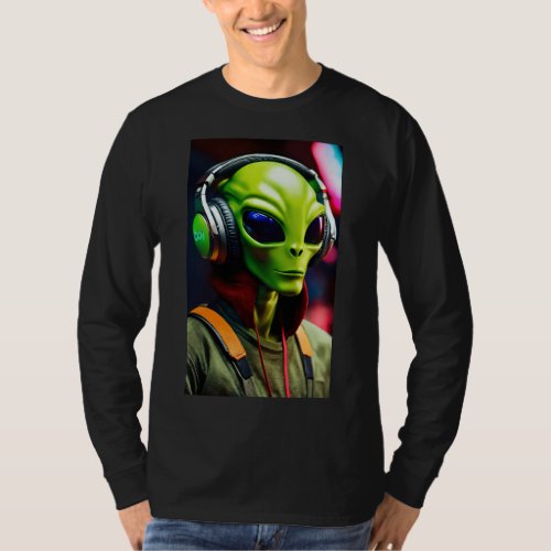 Intergalactic Groove DJ_Inspired T_Shirt Design