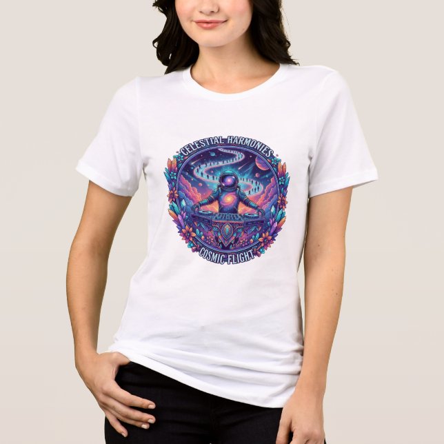 Intergalactic Journey DJ Tee (Front)