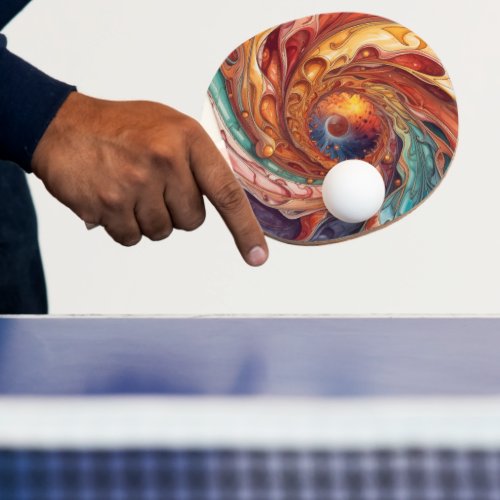Intergalactic vortex of Harmony Ping Pong Paddle
