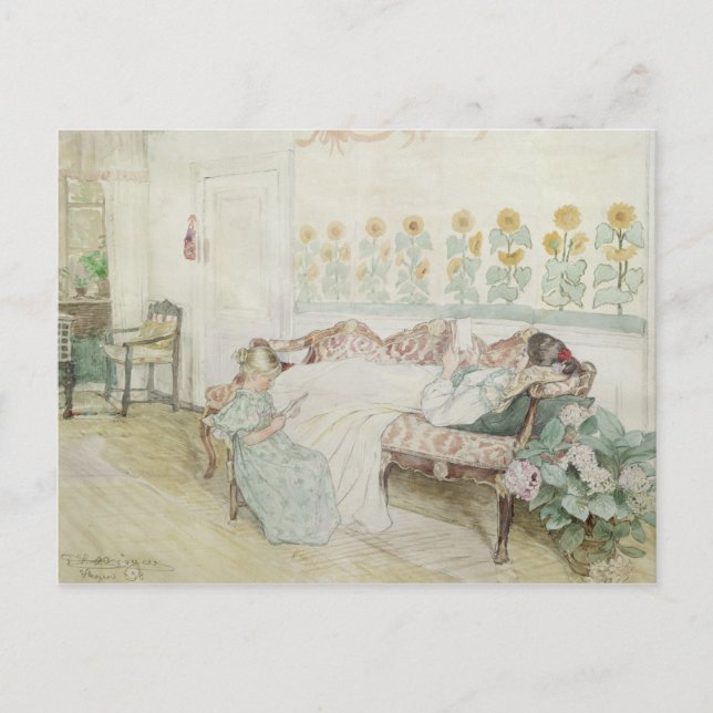 Interior, 1898 postcard (Front)