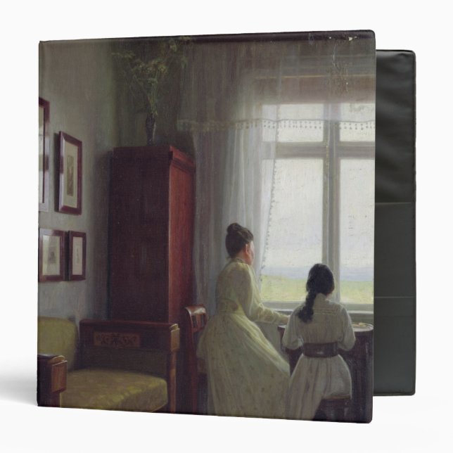 Interior, 1901 3 ring binder (Front/Inside)