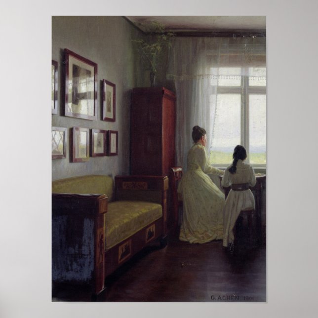 Interior, 1901 poster (Front)