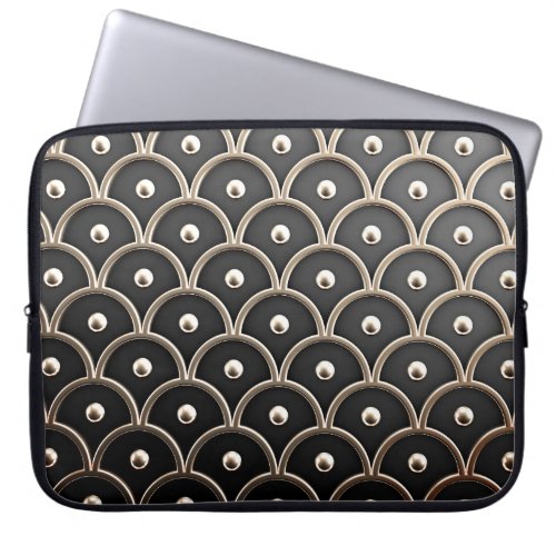 Interior Architectural 3D Rendered Pattern Laptop Sleeve
