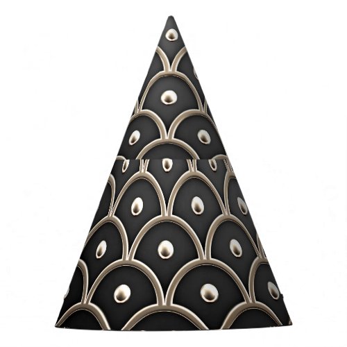 Interior Architectural 3D Rendered Pattern Party Hat