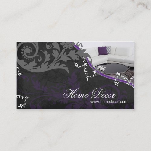 Interior Decorator Business Card _ Sophisticated