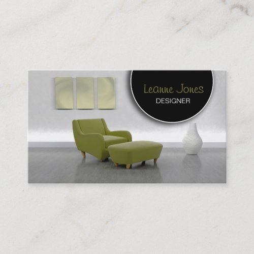 Interior Design Business Card