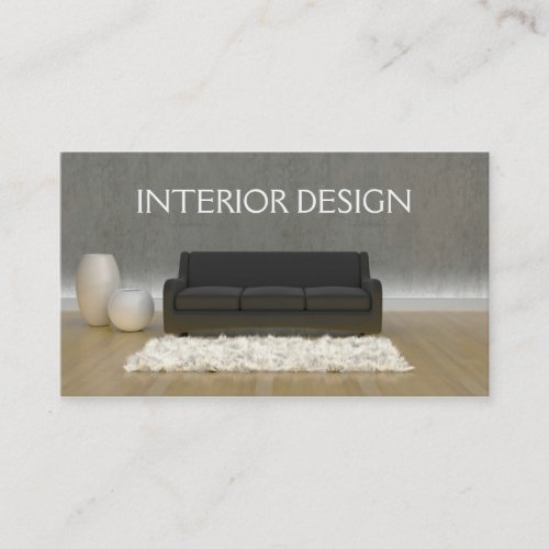 Interior Design Business Card