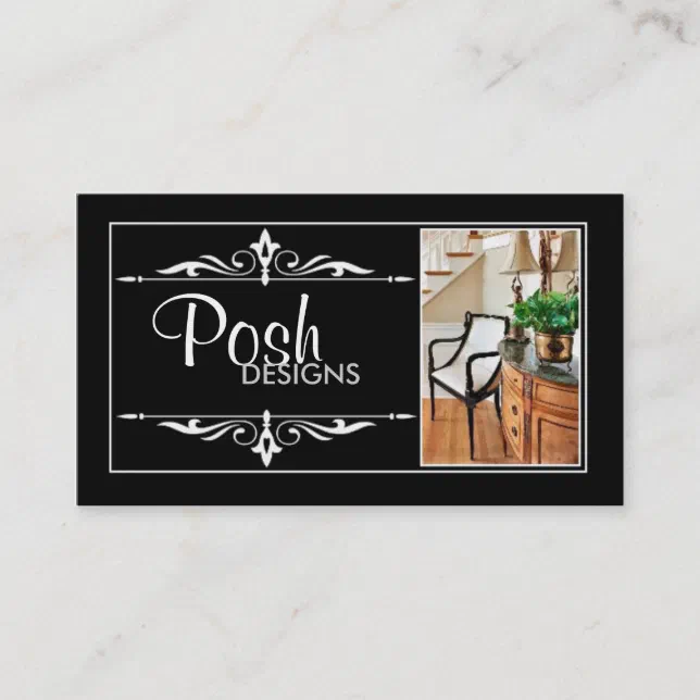 Interior Design business card | Zazzle