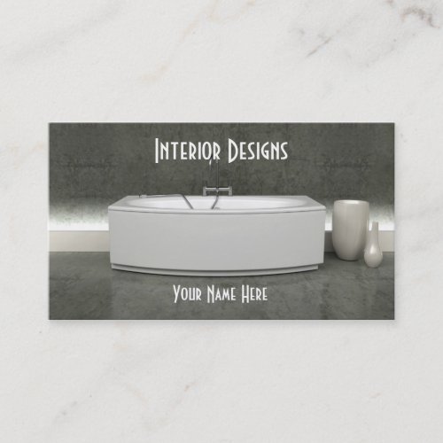 Interior Design Business Card