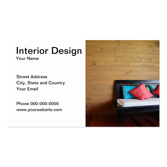 Interior Design Business Card