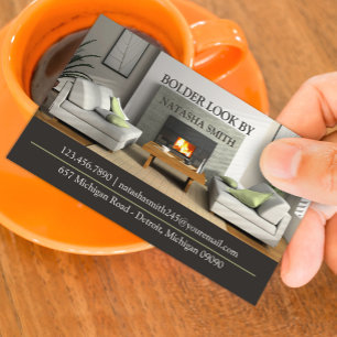 Interior Design Business Card Template