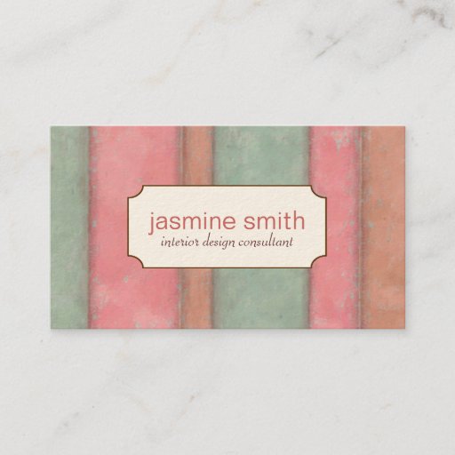 Customizable Interior Design Business Cards