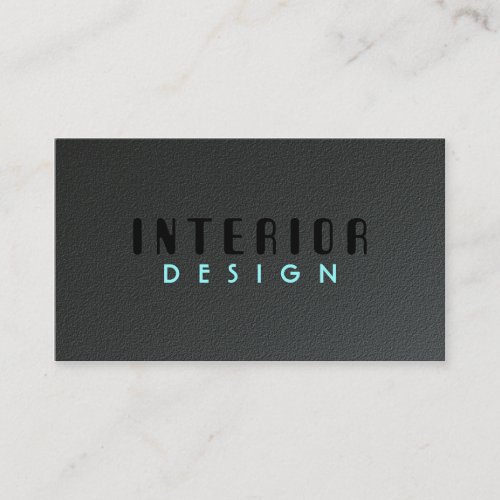 Interior Design - Business Cards