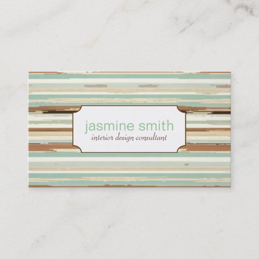 Customizable Interior Design Business Cards