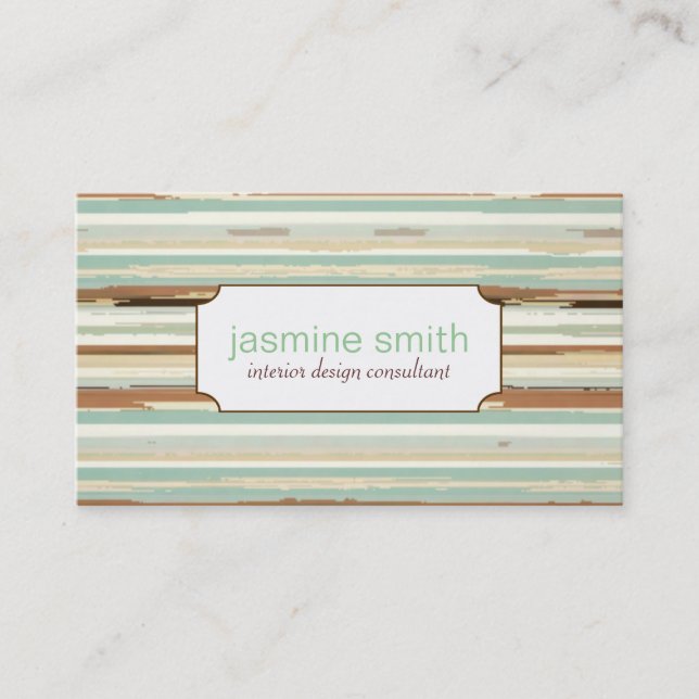 Interior Design Business Cards (Front)