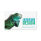 Interior design designer chameleon business card