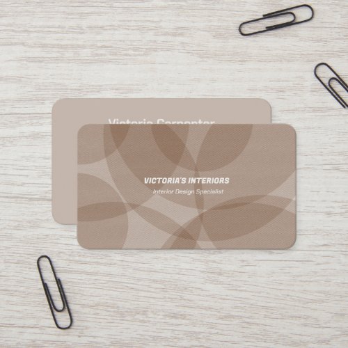 Interior Design Specialist   Business Card