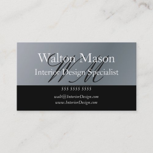 Interior Design Specialist Create Your Own Easy Business Card