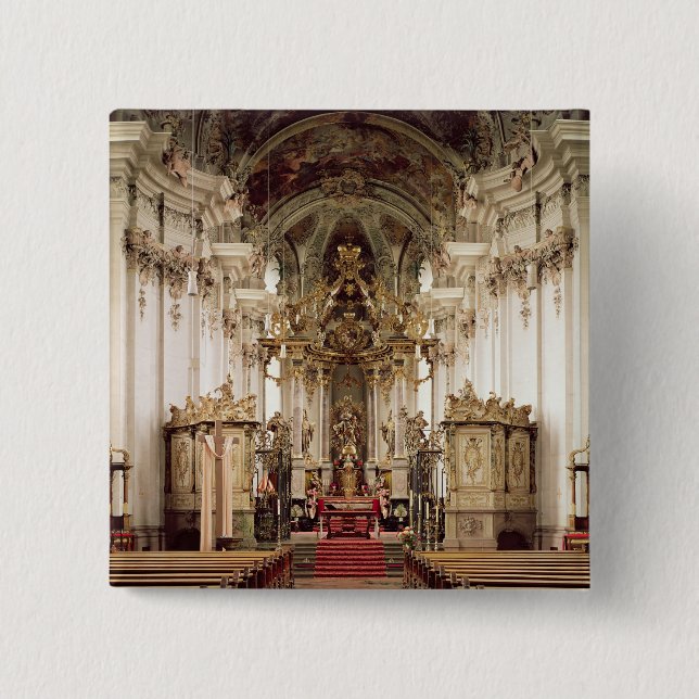 Interior, designed by Balthasar Neumann  1734-54 Button (Front)