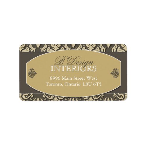 Interior Designer Address Labels