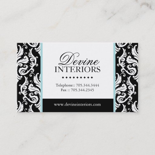 Customizable Interior Designer Business Card
