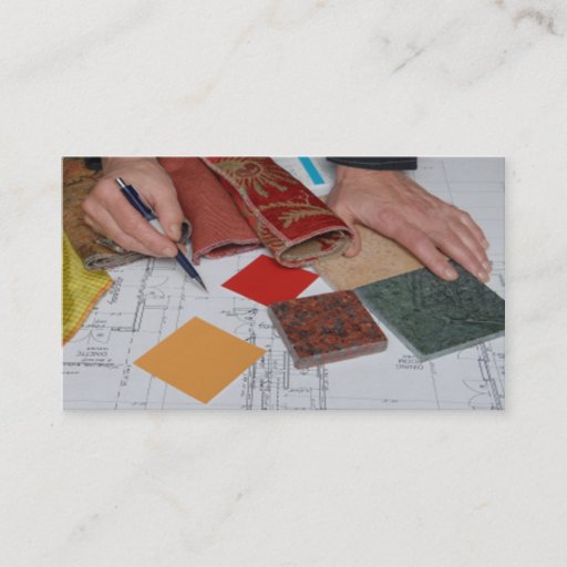 Customizable Interior Designer Business Card